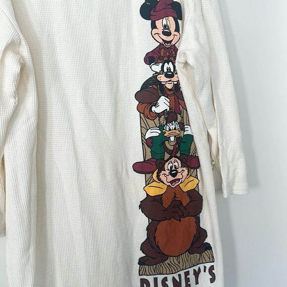 Disney Waffle Knit Graphic Oversized Sleep Gown O/S - Picture 2 of 6